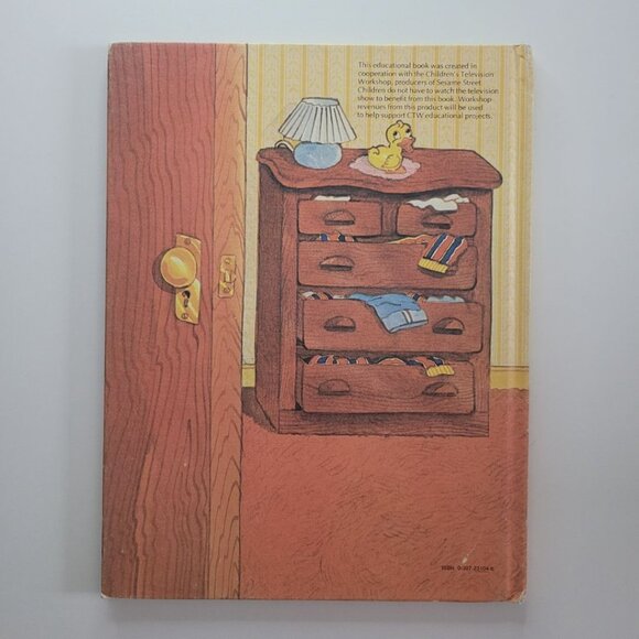 Sesame Street I Can Do It Myself Book Vintage 1980s Muppet Jim Henson Ernie Bird - Picture 10 of 11